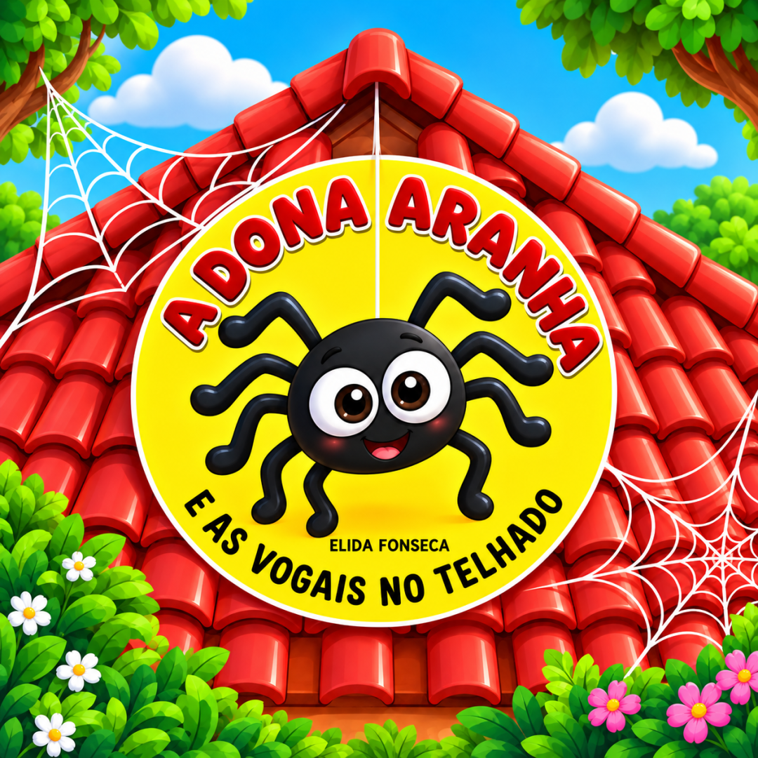 A DONA ARANHA E AS VOGAIS NO TELHADO