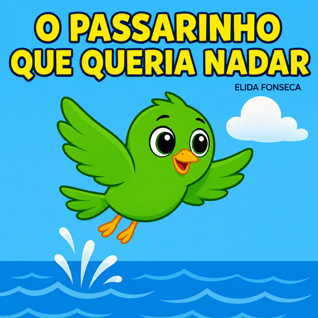 O PASSARINHO QUE QUERIA NADAR
