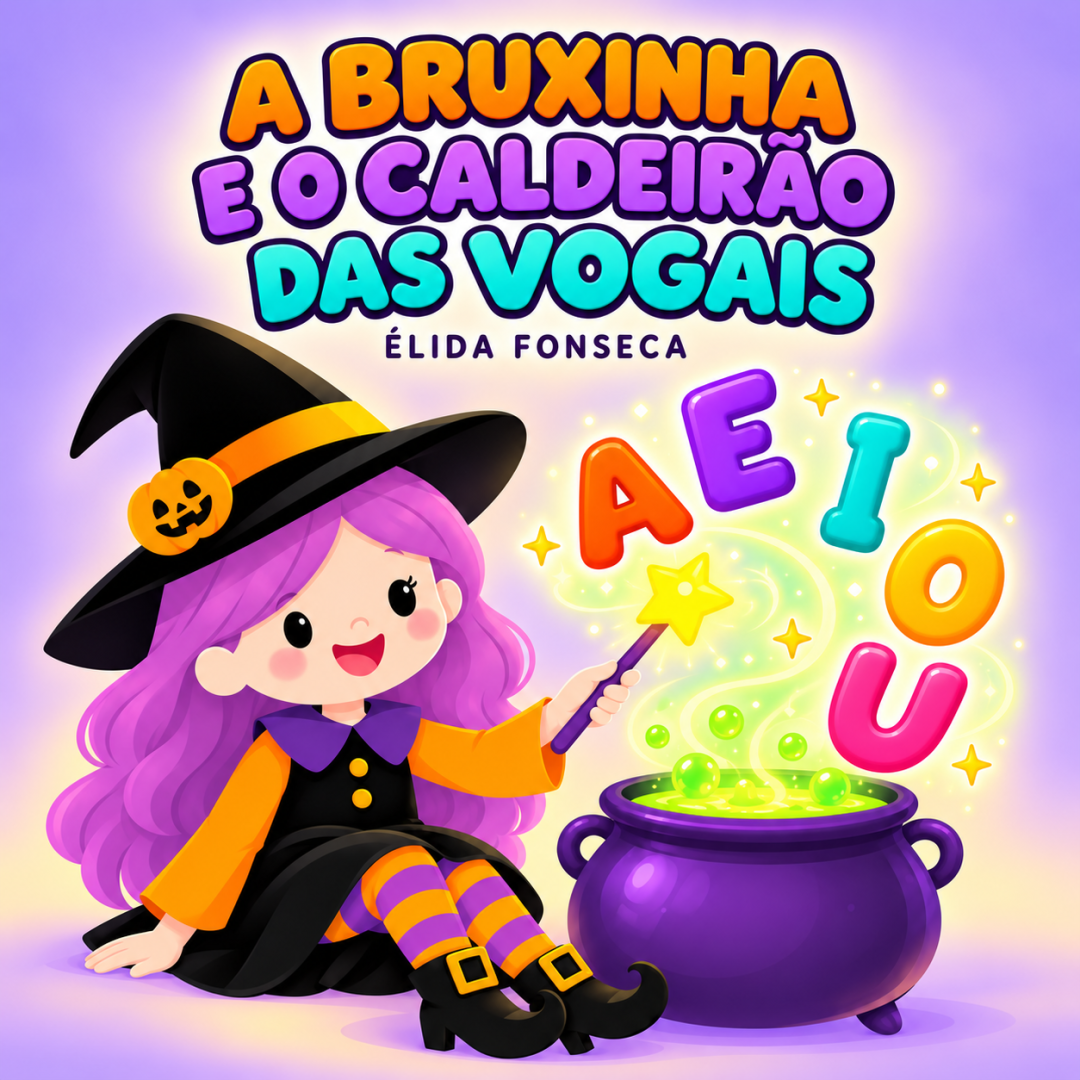 A BRUXINHA E O CALDEIRÃO DAS VOGAIS